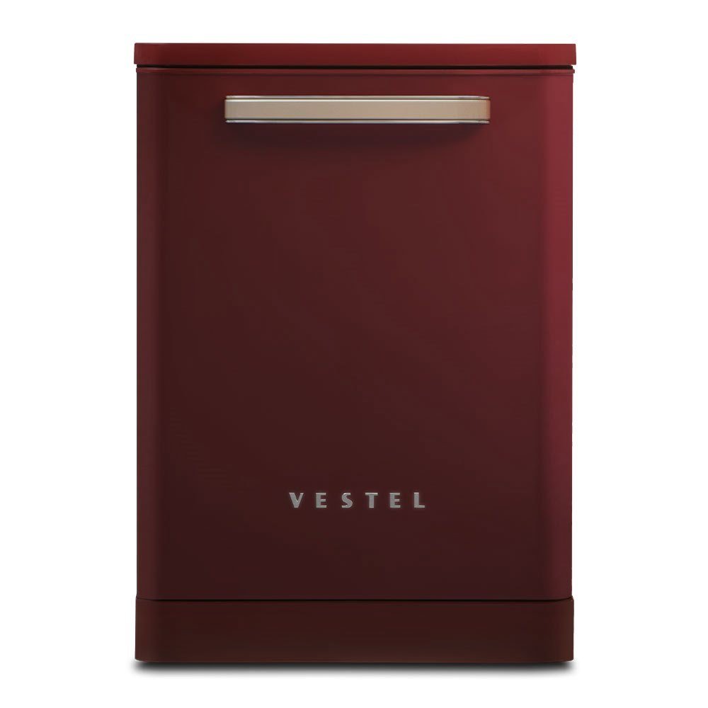 Vestel BM 5001 Retro Bordo 5 Programlı Bulaşık Makinesi