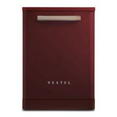 Vestel BM 5001 Retro Bordo 5 Programlı Bulaşık Makinesi