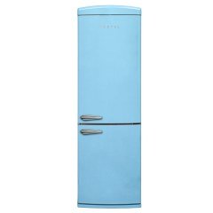 VESTEL RETRO NFK37001 370 LİTRE DÜŞ MAVİSİ BUZDOLABI