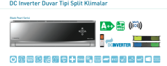 Olefini OLE-12 DCG A++ Enerji Sınıfı 12000 BTU Duvar Tipi Klima Black Pearl Wifi Montaj Dahil