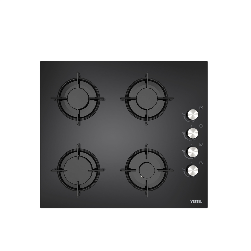 Vestel AO-61041 S DG 60 cm 4 Gözü Gazlı Ankastre Ocak