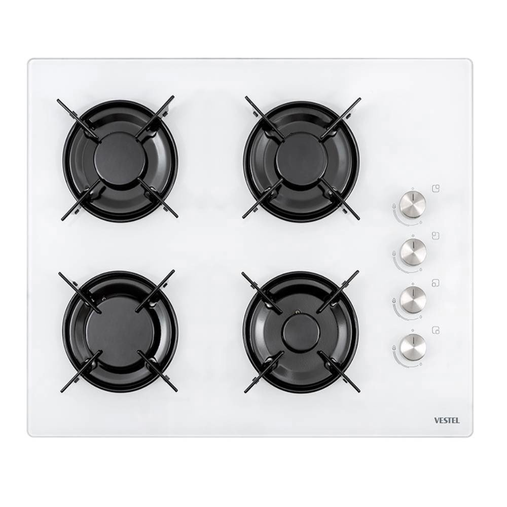 Vestel AO-651041 B DG 65 cm 4 Gözü Gazlı Ankastre Ocak