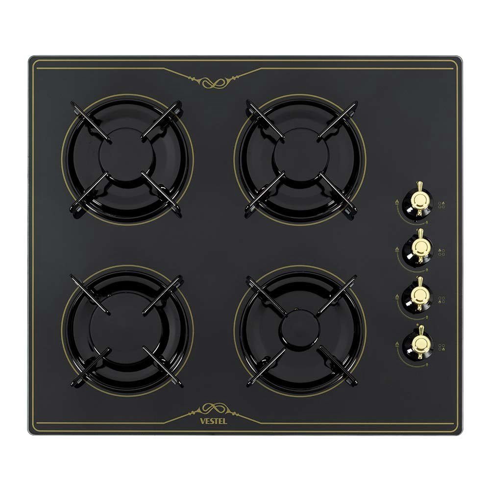 Vestel AO-6104 YRS DG 60 cm 4 Gözü Gazlı Ankastre Ocak