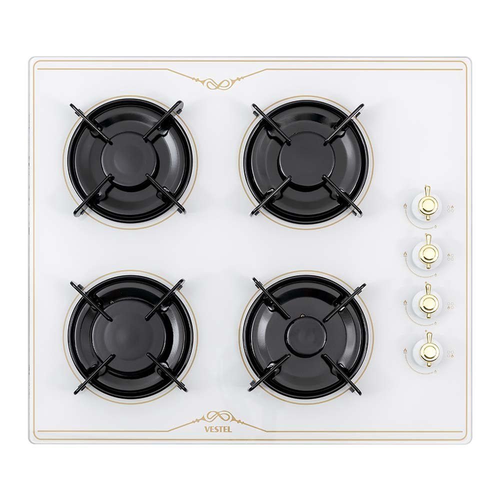 Vestel AO-6104 YRB DG 60 cm 4 Gözü Gazlı Ankastre Ocak