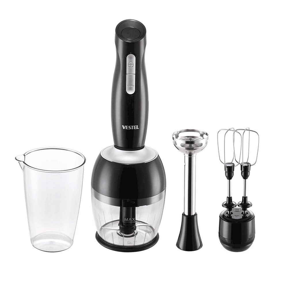 Vestel Tarçın 7000 S El Blender Seti Siyah