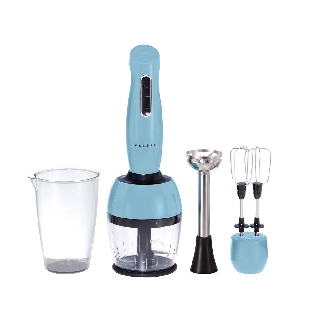 Vestel Tarçın 7500 El Blender Seti Düş Mavisi