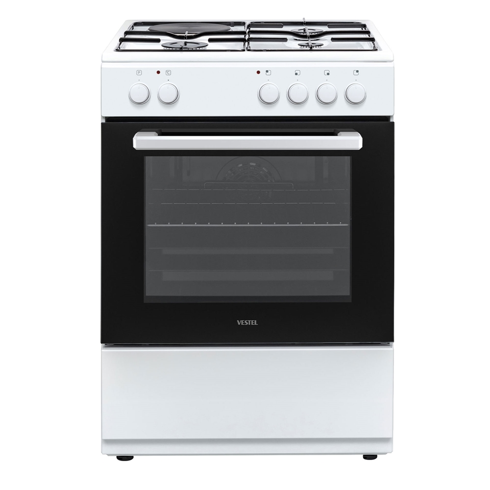 Vestel SF 8310 3 Gözü Gazlı 1 Gözü Elektrikli A Enerji Sınıfı Solo Fırın