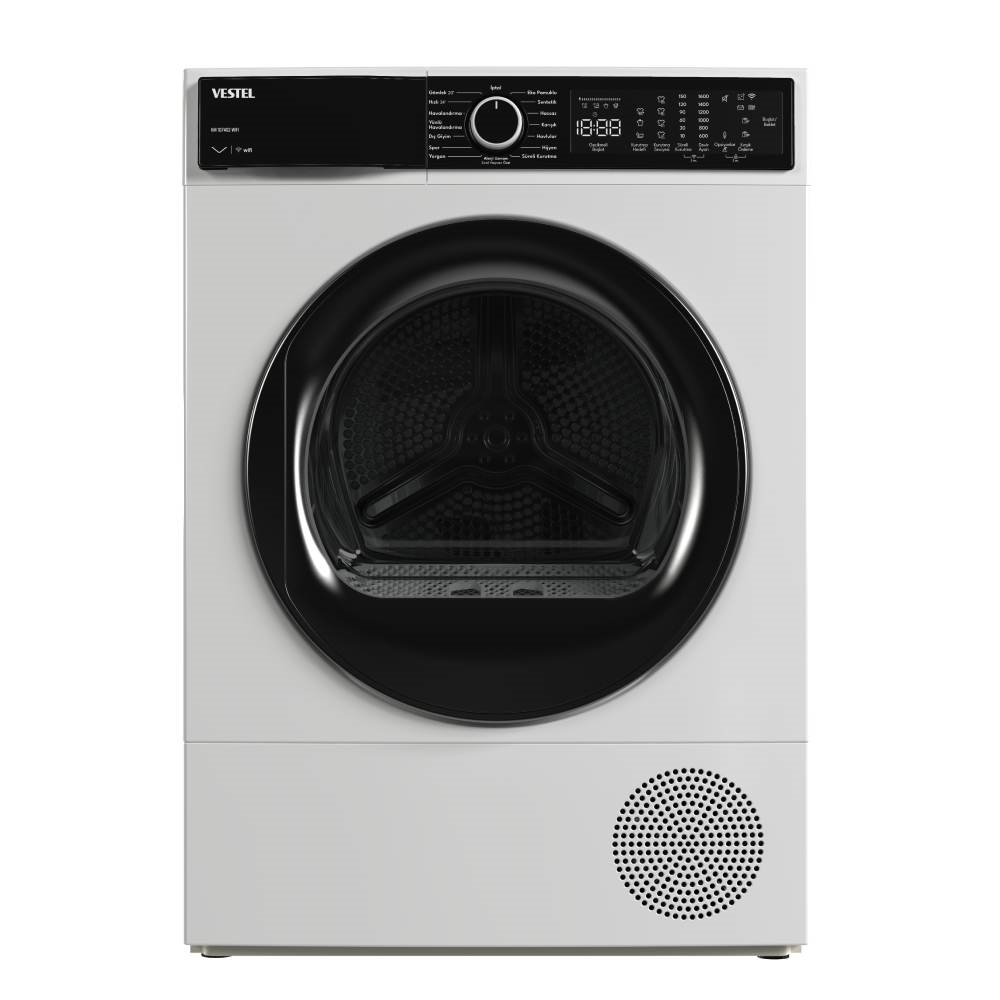 Vestel KM 107402 WIFI 10 Kg Kurutma Makinesi