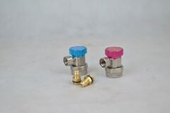 2 Valfli Manifold Gösterge Kiti 1.5m Hortumlu Çantalı R134 A R22 R404 A R410 A Gaz