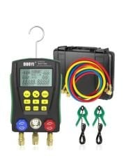 Dy517a DUOYI Dijital Manifold Test Cihazı Soğutma Analizörü Set Dijital Ölçüm Cihazları