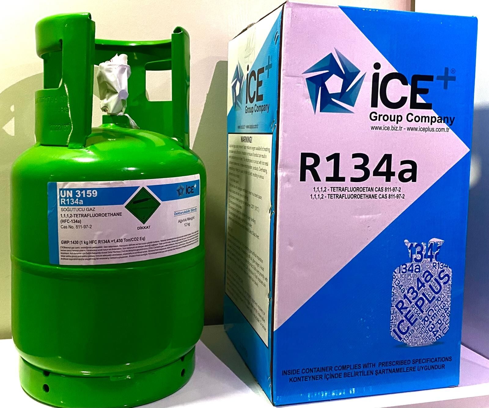 İCE  Soğutucu Gaz R134A 12 KG