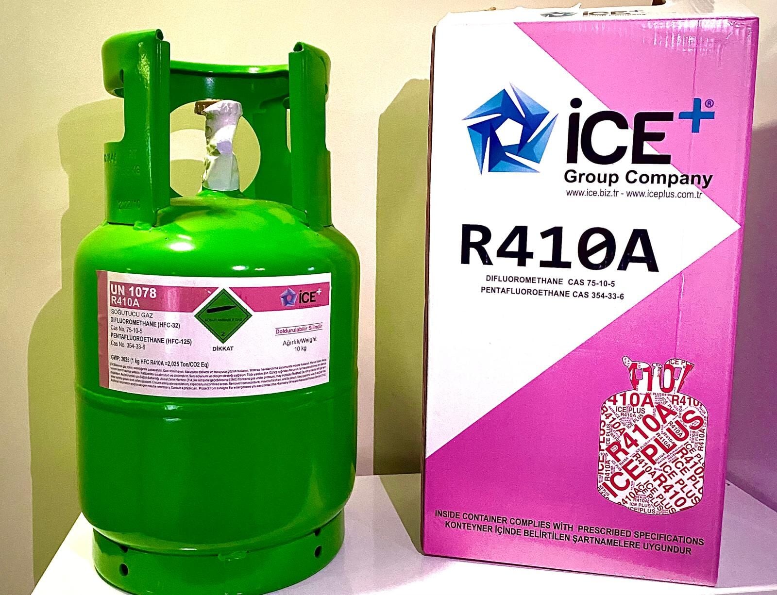 İCE  Soğutucu Gaz  R410A - 10 KG