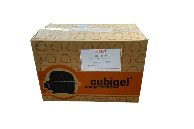 CUBIGEL HYE 125 MHU R600A Buzdolabı Kompresörü